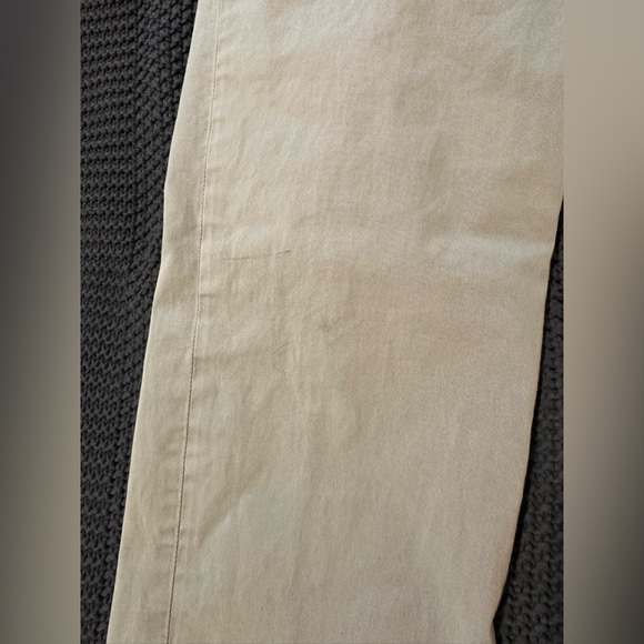 A.P.C. Pants Mens 33 Chino Casual Flat Front Straight Slim Beige - Picture 2 of 9